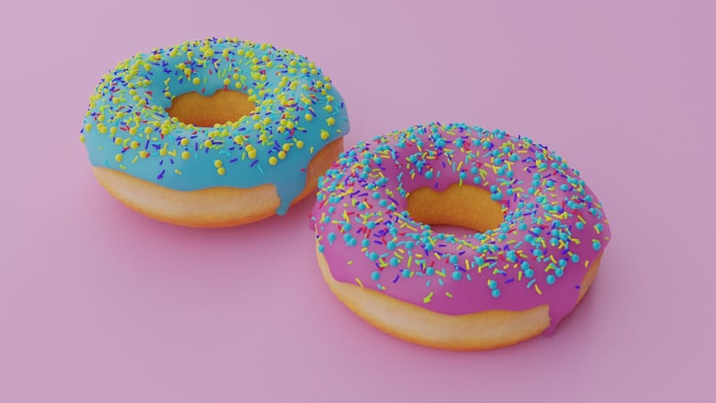 Saturn's Ring Donuts